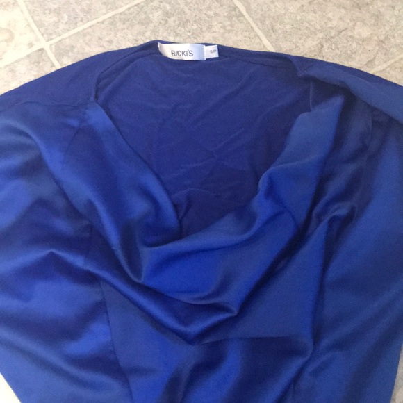 Cobalt blue blouse - Picture 3 of 3